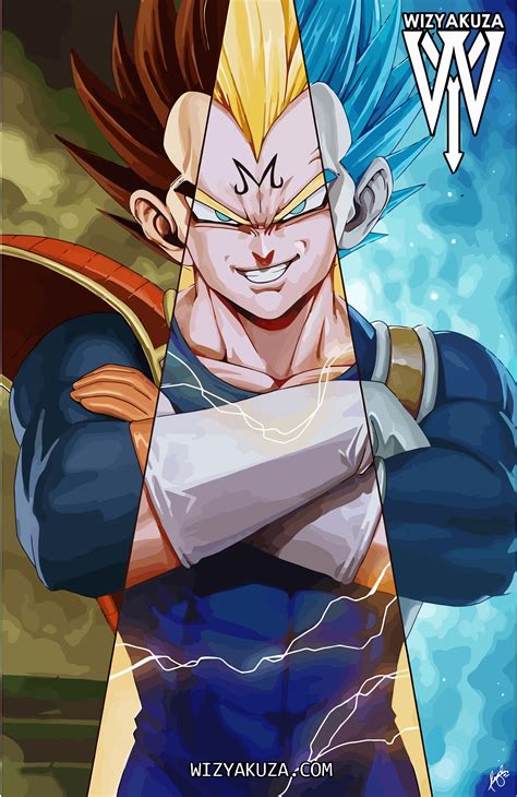 vegeta from dragon ball z